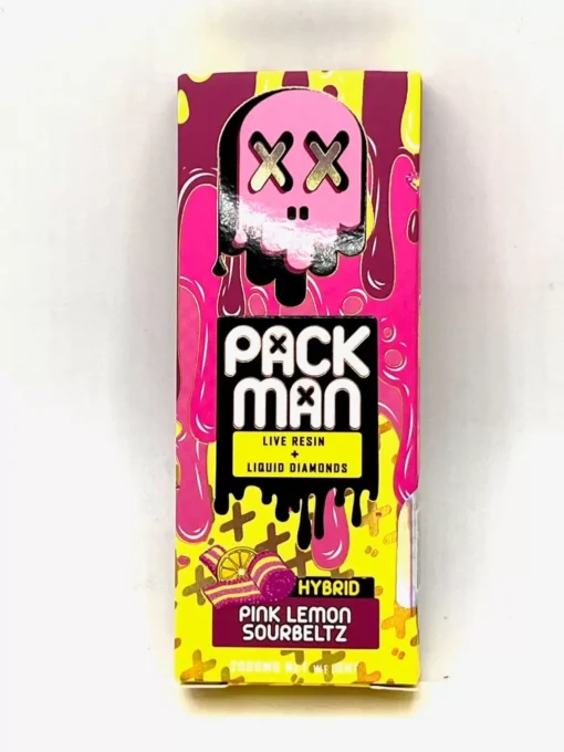 Packman Pink Lemon Sourbeltz Disposable