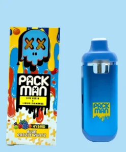 Packman Blue Razzle Runtz Disposable