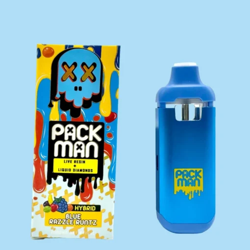 Packman Blue Razzle Runtz Disposable