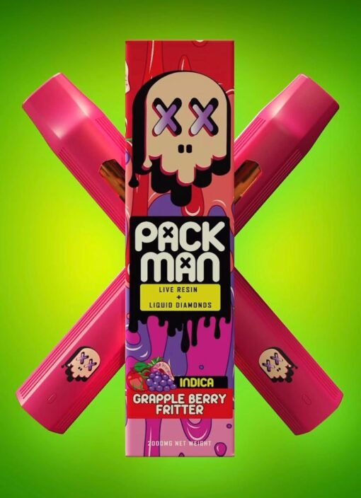 PackMan Grapple Berry Fritter Disposable Vape