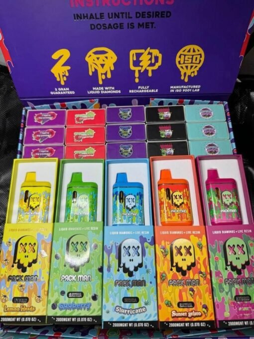 Buy Packman 2g Live Resin Disposable - New Flavours UK