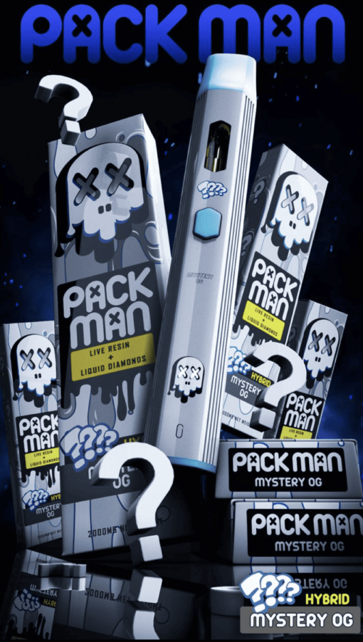 Buy Packman Mystery OG Vape - Top Quality & Unique Flavor