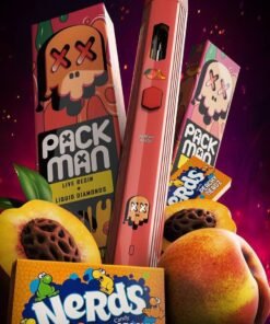 Buy Packman Peachy Nerdz - Flavorful Disposable Vape 2024