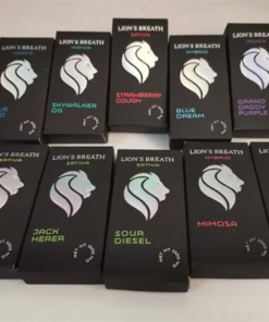 LIONS BREATH CARTS UK - PACKMAN VAPES UK