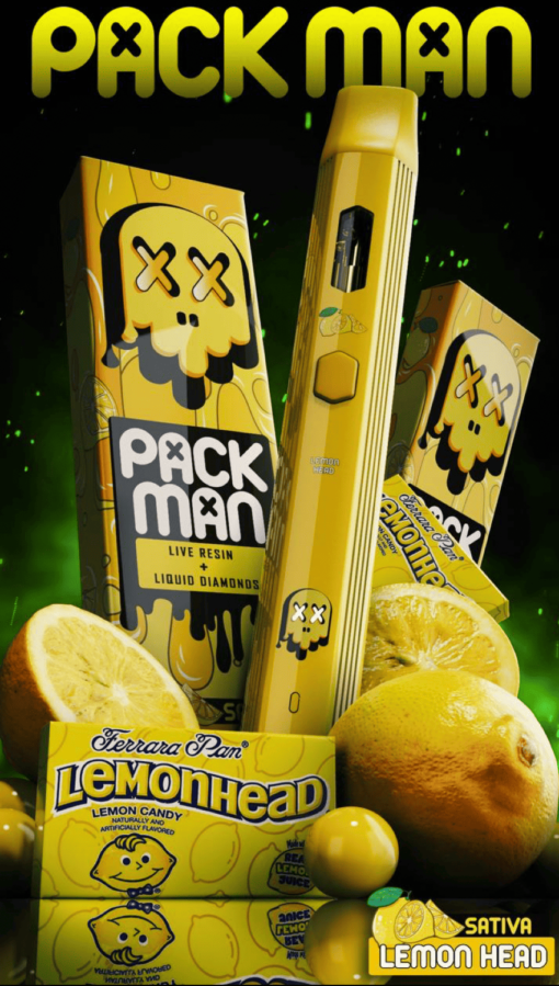 Packman Lemon Head - PACKMAN VAPES UK